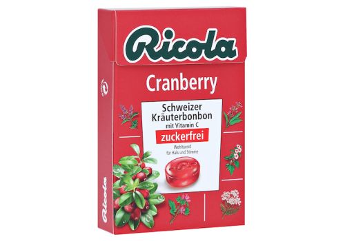 RICOLA o.Z.Box Cranberry Bonbons – PZN 02922353 (PZN 02922353)