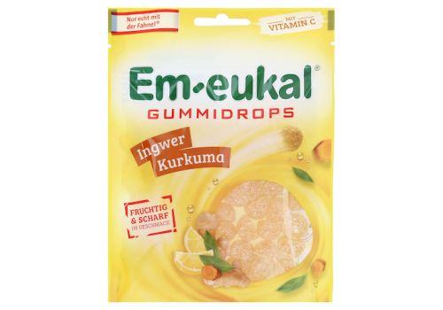 EM EUKAL Gummidrops Ingwer-Kurkuma zuckerhaltig – PZN 16567909 (PZN 16567909)