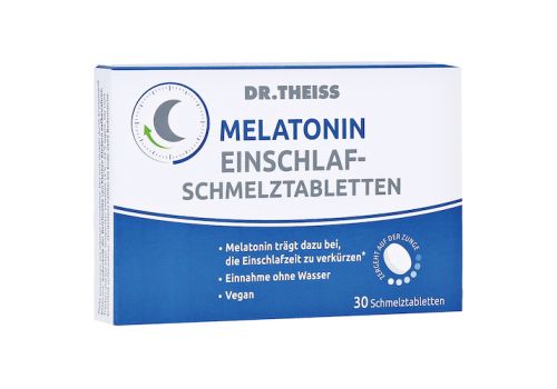 DR.THEISS Melatonin Einschlaf-Schmelztabletten – PZN 17212686 (PZN 17212686)