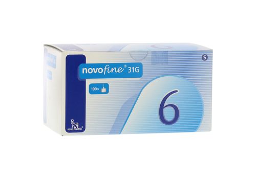 NOVOFINE 6 Kanülen 0,25x6 mm – PZN 07408543 (PZN 07408543)