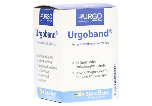 URGOBAND Kurzzugbinde 8 cmx5 m – PZN 03844773 (PZN 03844773)