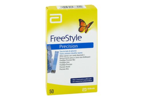 FREESTYLE Precision Blutzucker Teststr.o.Codierung – PZN 12475820 (PZN 12475820)