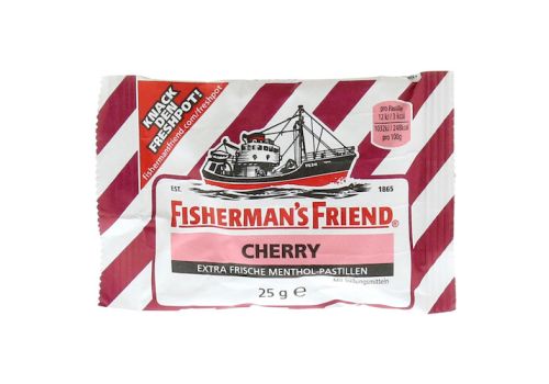 FISHERMANS FRIEND Cherry ohne Zucker Pastillen – PZN 02251893 (PZN 02251893)