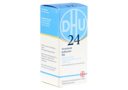 BIOCHEMIE DHU 24 Arsenum jodatum D 6 Tabletten – PZN 01196471 (PZN 01196471)