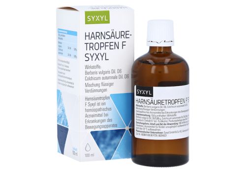 HARNSÄURETROPFEN F Syxyl Lösung – PZN 00254321 (PZN 00254321)