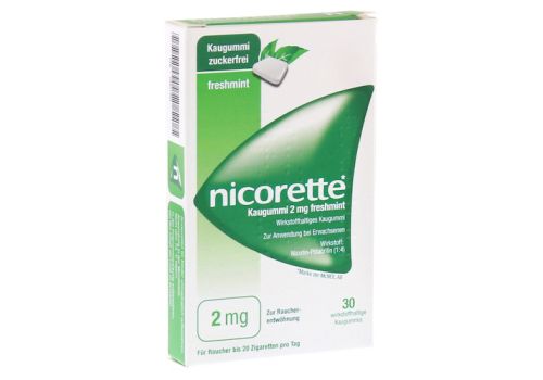 Nicorette 2mg freshmint – PZN 03827303 (PZN 03827303)