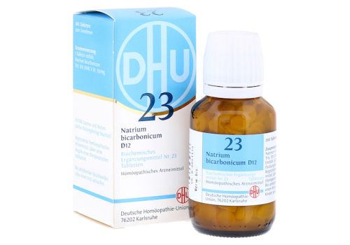 BIOCHEMIE DHU 23 Natrium bicarbonicum D 12 Tabl. – PZN 02581751 (PZN 02581751)