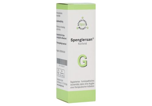 SPENGLERSAN Kolloid G – PZN 03525217 (PZN 03525217)