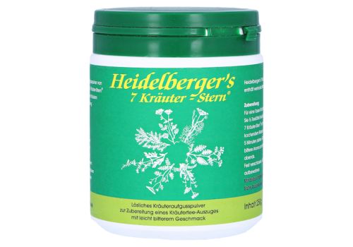 Heidelbergers 7 Kräuter Stern Tee – PZN 03152727 (PZN 03152727)