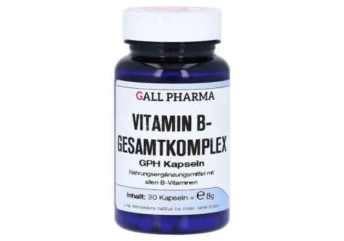 VITAMIN B GESAMTKOMPLEX Kapseln – PZN 02356563 (PZN 02356563)