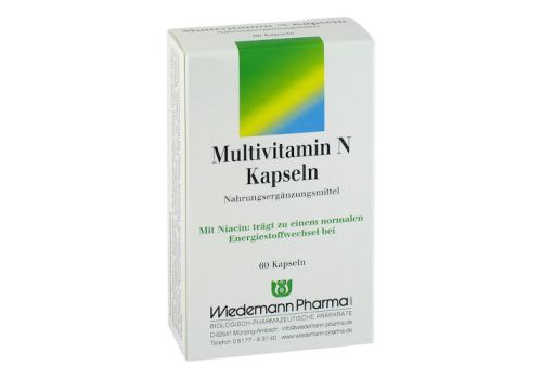 MULTIVITAMIN N Kapseln – PZN 01829930 (PZN 01829930)