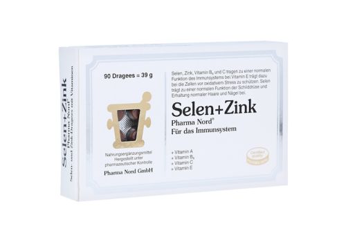 Selen+zink Pharma Nord Dragees – PZN 10074382 (PZN 10074382)