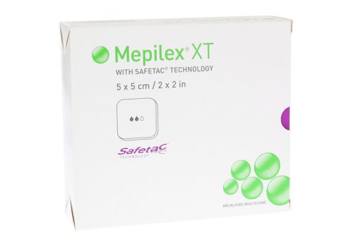 MEPILEX XT 5x5 cm Schaumverband – PZN 11303838 (PZN 11303838)