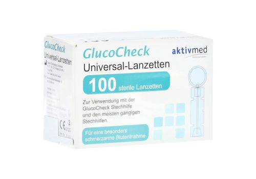 GLUCOCHECK Lanzetten Universal – PZN 09265562 (PZN 09265562)