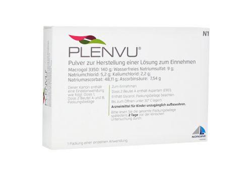 PLENVU Pulver z.Herst.e.Lösung z.Einnehmen – PZN 13599725 (PZN 13599725)