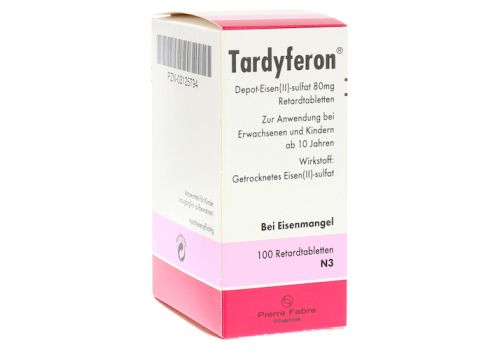 Tardyferon Depot-Eisen(II)-sulfat 80mg – PZN 03125794 (PZN 03125794)