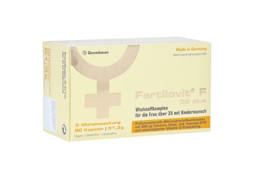 FERTILOVIT F 35 plus Kapseln – PZN 11871206 (PZN 11871206)