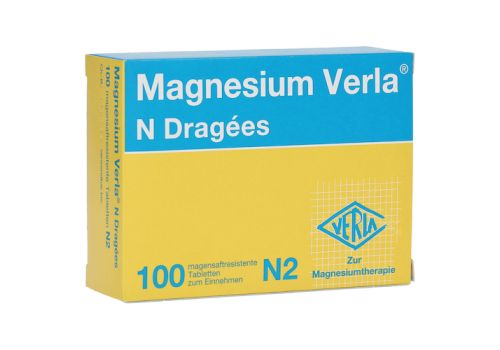 Magnesium Verla N Dragees – PZN 03554934 (PZN 03554934)