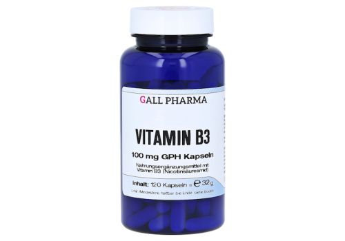 VITAMIN B3 100 mg GPH Kapseln – PZN 04700036 (PZN 04700036)