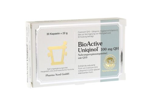 BIO ACTIVE Uniqinol 100 mg QH Pharma Nord Kapseln – PZN 11077649 (PZN 11077649)