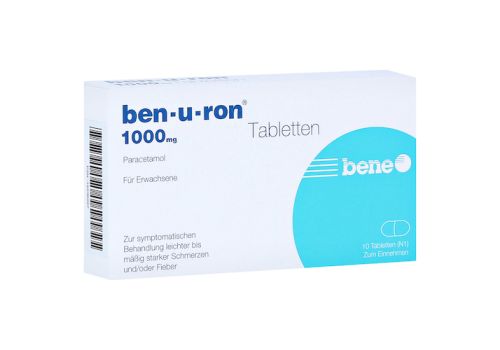 Ben-u-ron 1000mg – PZN 16239097 (PZN 16239097)