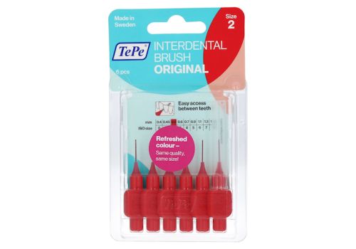 Tepe Interdentalbürste 0,5mm rot – PZN 07641305 (PZN 07641305)