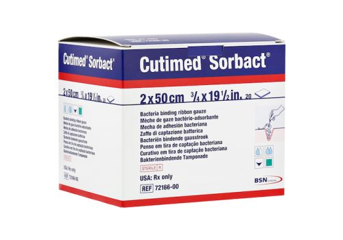 CUTIMED Sorbact Tamponaden 2x50 cm – PZN 11230306 (PZN 11230306)