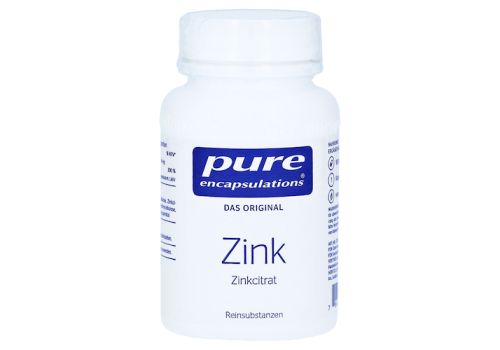 PURE ENCAPSULATIONS Zink Zinkcitrat Kapseln – PZN 05852245 (PZN 05852245)