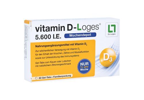 vitamin D-Loges 5.600 I.E. Wochendepot – PZN 11640978 (PZN 11640978)