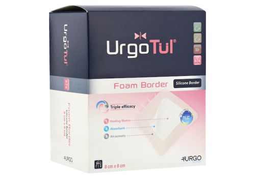 URGOTÜL Foam Border 8x8 cm Verband – PZN 10203112 (PZN 10203112)