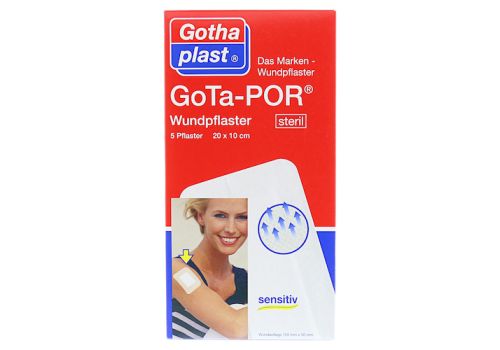 GOTA-POR Wundpflaster steril 100x200 mm – PZN 10124909 (PZN 10124909)