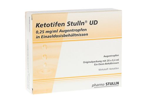 Ketotifen Stulln UD 0,25mg/ml Augentropfen – PZN 07004515 (PZN 07004515)