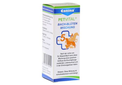 PETVITAL Bachblüten Nr.5 Globuli vet. – PZN 10528593 (PZN 10528593)