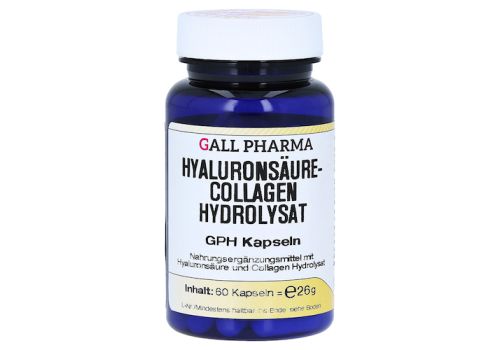 HYALURONSÄURE-COLLAGEN Hydrolysat GPH Kapseln – PZN 09323822 (PZN 09323822)