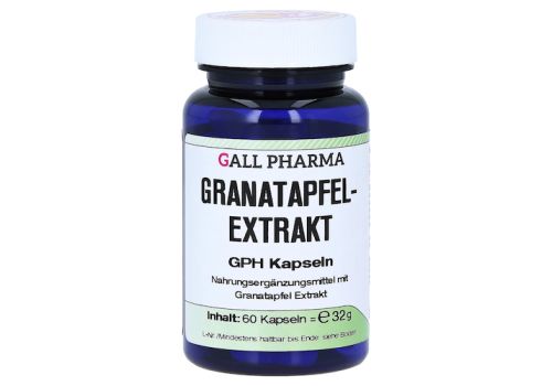 GRANATAPFEL EXTRAKT Kapseln – PZN 03172807 (PZN 03172807)