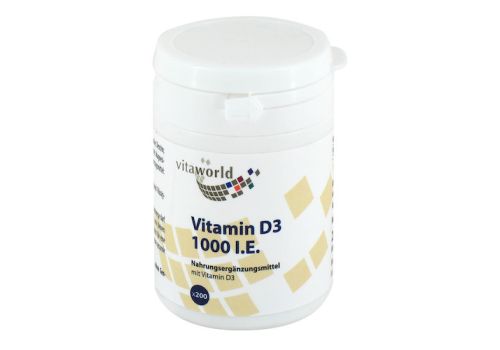 VITAMIN D3 1.000 I.E. pro Tag Tabletten – PZN 14238484 (PZN 14238484)