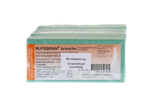 RUFEBRAN broncho Ampullen – PZN 03799274 (PZN 03799274)