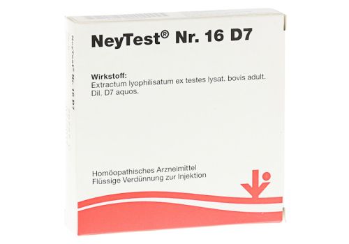 NEYTEST Nr.16 D 7 Ampullen – PZN 06486558 (PZN 06486558)