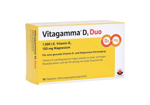 VITAGAMMA D3 Duo 1.000 I.E Vit.D3 150mg Magnes.NEM – PZN 11141175 (PZN 11141175)