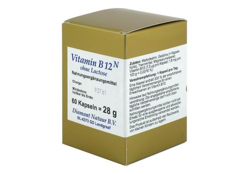 VITAMIN B12 N Kapseln – PZN 13835775 (PZN 13835775)