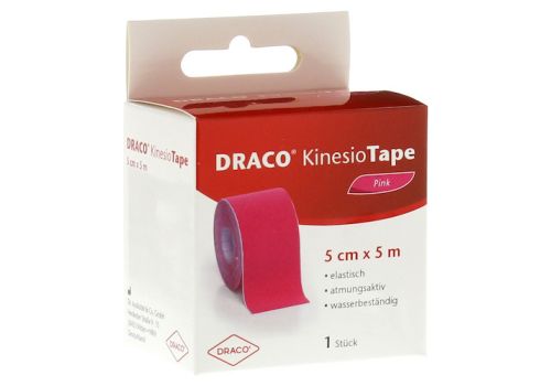 DRACO KINESIOTAPE 5 cmx5 m pink – PZN 10330158 (PZN 10330158)