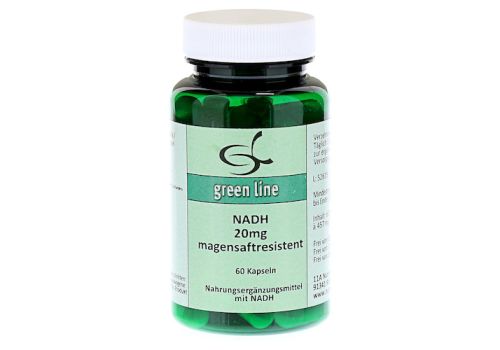 NADH 20 mg magensaftresistente Kapseln – PZN 11047341 (PZN 11047341)