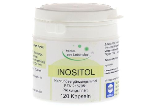 INOSITOL VEGI-Kapseln – PZN 02167951 (PZN 02167951)