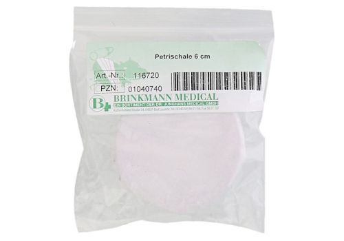 PETRISCHALE 6 cm – PZN 01040740 (PZN 01040740)