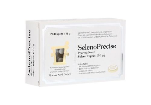 SELENOPRECISE 100 µg Pharma Nord Dragees – PZN 00449384 (PZN 00449384)