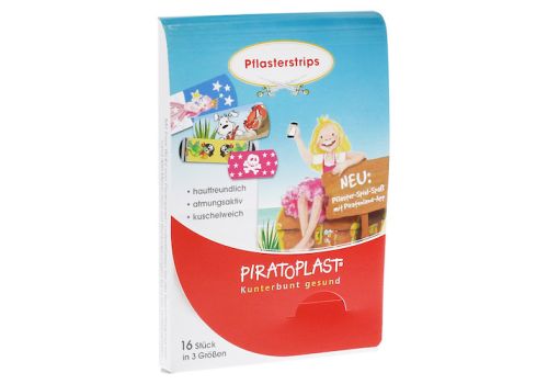 PIRATOPLAST Mädchen Pflasterstrips 3 Größen – PZN 11519455 (PZN 11519455)