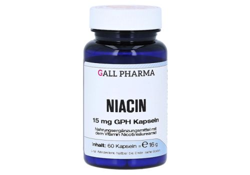 NIACIN 15 mg Kapseln – PZN 00120690 (PZN 00120690)