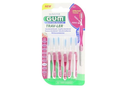 GUM TRAV-LER 1,4mm Kerze pink Interdental+6Kappen – PZN 09714439 (PZN 09714439)