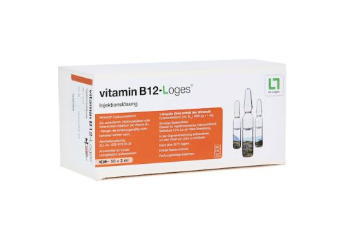 Vitamin B12 Loges Injektionslösung Ampullen – PZN 02860623 (PZN 02860623)