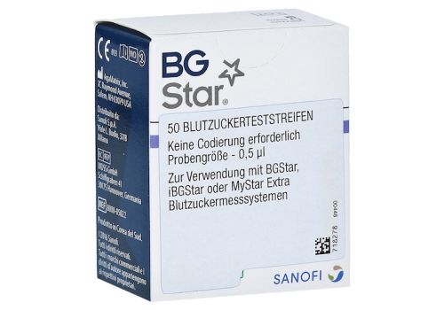 BGSTAR Teststreifen – PZN 10843403 (PZN 10843403)